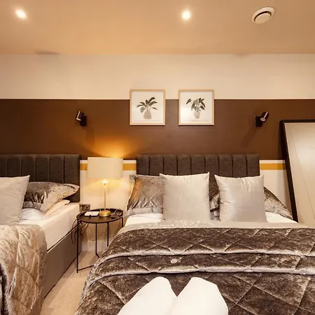 شقة Penthouse 2br Duplex&free Parking ليدز