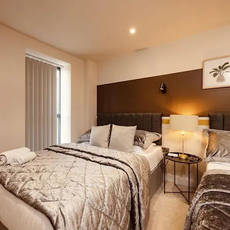 Penthouse 2br Duplex&free Parking 利兹